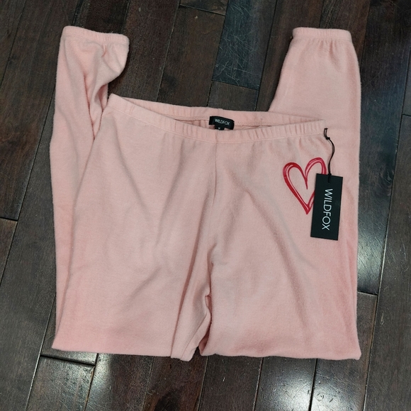 Wildfox Sketchy Heart Knox Pant Joggers - Picture 3 of 4